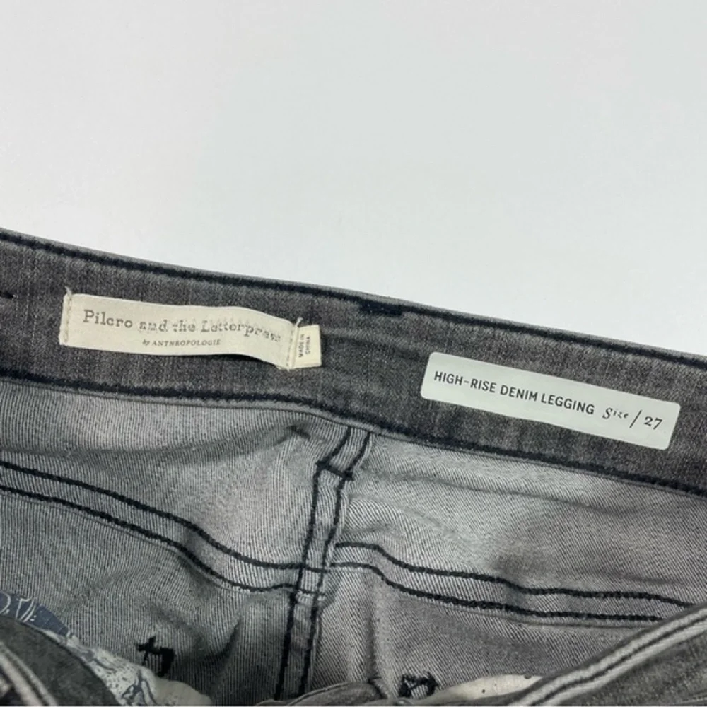 Pilcro The Letterpress High Rise Denim Legging Skinny Jeans